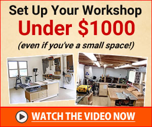 Ultimate small shop - setup your woodworking shop on a budget