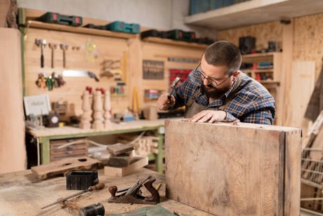 working in your woodworking shop