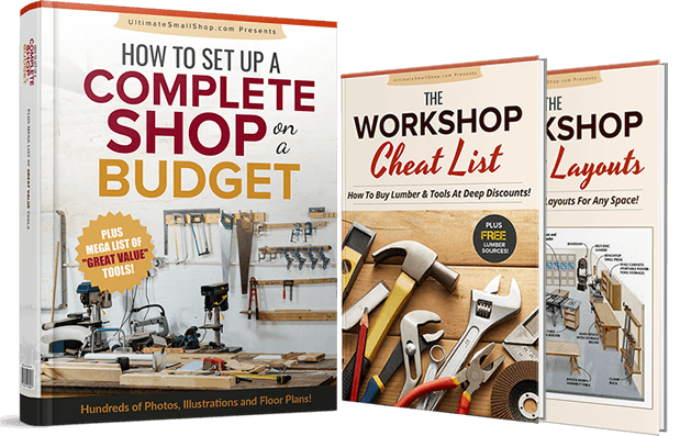 Ultimate small shop - setup your woodworking shop on a budget
