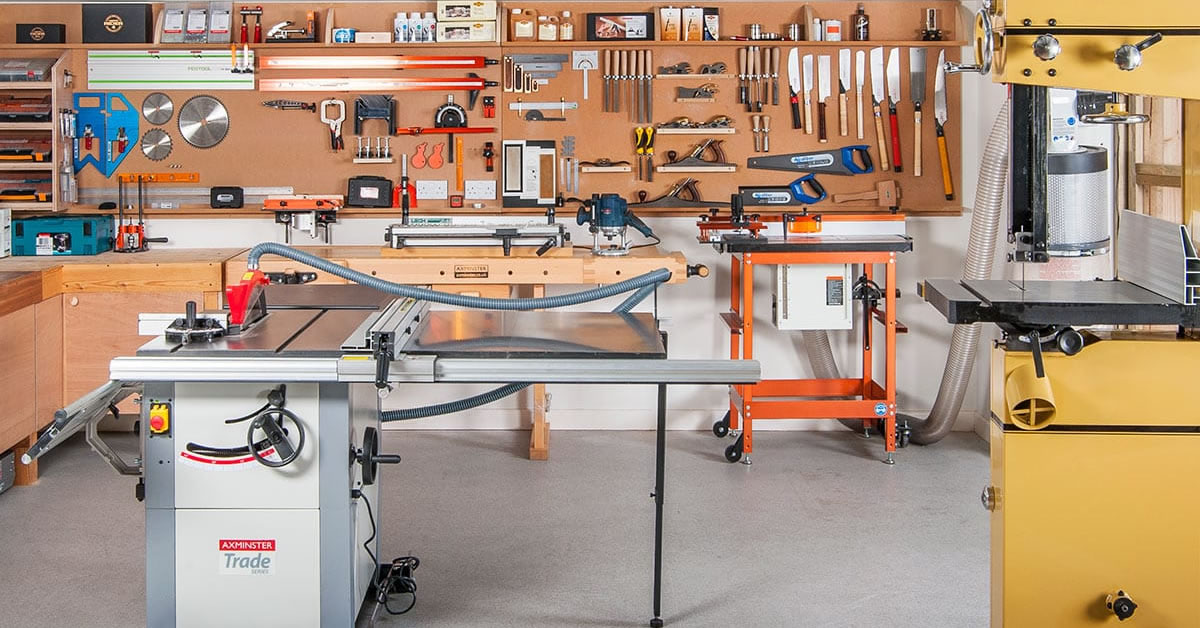 How To Set Up A Fully Equipped Small Woodworking Workshop For